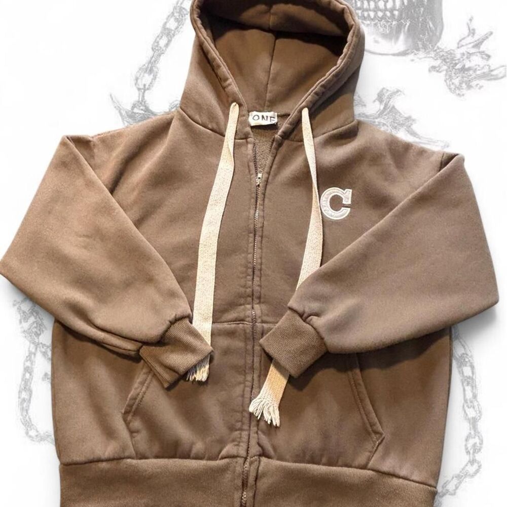 Unbranded Men's Brown Hoodie